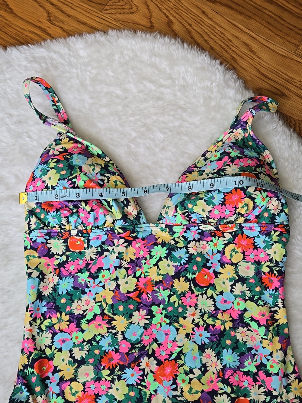 GAP Floral One Piece Swimsuit, Womens Size Extra Small - Picture 5 of 11